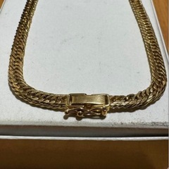 18金 喜平ネックレス 16面カット Mカット  の画像