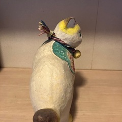 猫の置物の画像