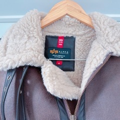 【未使用】ボアブルゾンの画像