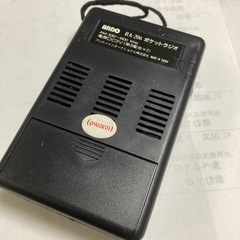 美品　ポケットラジオの画像