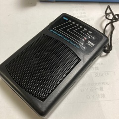 美品　ポケットラジオの画像