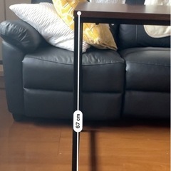 ニトリ　ワークデスク　ダークブラウン　120cmの画像