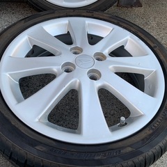 16inchダイハツ純正ホイールタイヤセットの画像