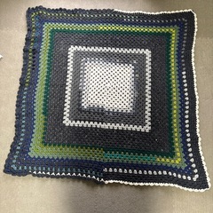 手編みのカバー 3点の画像