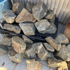 ロックガーデン　石　岩の画像