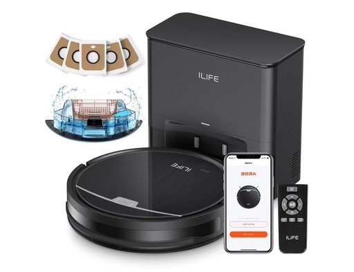 【美品】ILIFE アイライフ ロボット掃除機 V9 Pro