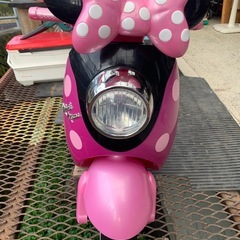 ミニー　電動バイクの画像