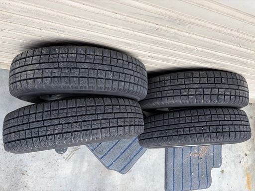 冬タイヤ 12インチ ✳️ 国産スタッドレス ✳️ 145/80R12 ✳️ 軽トラ用ホイール付きバリ山４本組