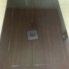 美品　和風家具調(コタツ付)座卓テーブルの画像