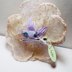 ヘアアクセサリー/ブローチ 大きさ約10cm✖️10cm  の画像