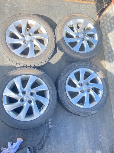 トヨタ純正ホイール15インチNankangスタッドレス 185/55R15