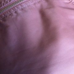 くすみピンク　リボン　アウターの画像