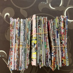 チラシで作ったゴミ箱差し上げますの画像