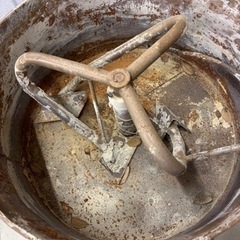 モルタルミキサー 混合機 肥料 200v ニイツ式 MX-A DIY コンクリートの画像