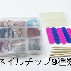 ネイルチップ　9種類　未使用の画像