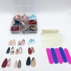 ネイルチップ　9種類　未使用の画像