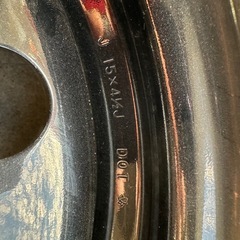 ダイハツ　鉄ホイル　4本セットの画像