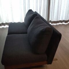 アルモニア　2人掛けソファー　ネイビーの画像