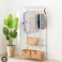 ニトリ　スチールワードローブの画像