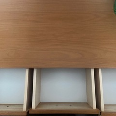 *取引者決定*【取りに来てくださる方】幅90cm 4段チェスト　大川家具(1)の画像