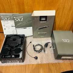 《超美品》SHOEI B+COM ビーコム SX1 付属品完品の画像