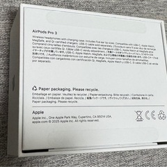  Air Pods pro3 (white)の画像
