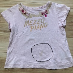 Tシャツ 120 訳ありの画像