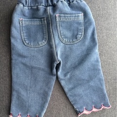 デニム　90センチの画像