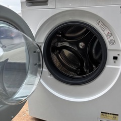 【美品】 アクア　AQUA　ドラム式全自動洗濯機 洗濯8kg　AQW-FV800Eの画像