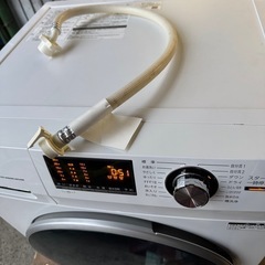 【美品】 アクア　AQUA　ドラム式全自動洗濯機 洗濯8kg　AQW-FV800Eの画像