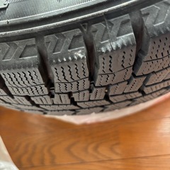 冬用スタッドレスタイヤ　ダンロップ　WM02 175/65R15/84Q（ナット含む）の画像