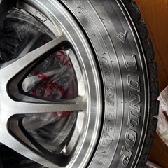 冬用スタッドレスタイヤ　ダンロップ　WM02 175/65R15/84Q（ナット含む）の画像