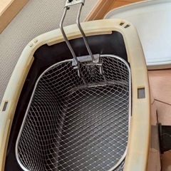 山善　卓上電気フライヤーの画像