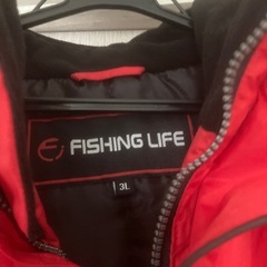 fishing life 防寒ジャンパー　3Lの画像