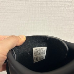 adidas ブラック スニーカー 9 US 27cmの画像