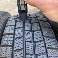 ハスラー　165/60R15 スタッドレスタイヤ 4本 DUNLOP WINTER MAXX バリ山の画像