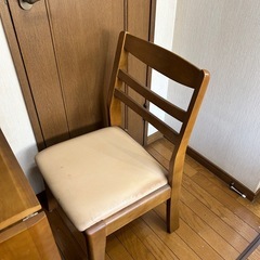 ダイニングチェアセット　2〜4人用　折りたたみの画像