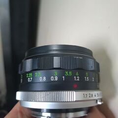 良品 MINOLTA MC ROKKOR-pf 55mm F1.7 分解清掃済の画像