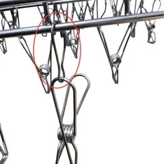 ステンレスハンガー24Pの画像