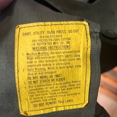 XLサイズ 米軍払い下げ Strategic Air Command ワークシャツ HANKERSONの画像