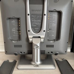 シャープ　液晶テレビ　モニター　ジャンク品　2台の画像