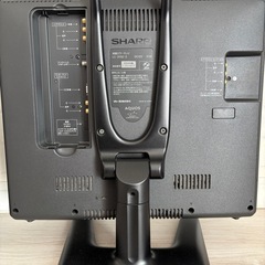 シャープ　液晶テレビ　モニター　ジャンク品　2台の画像