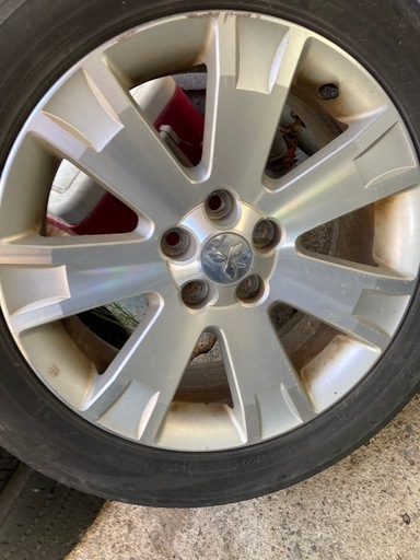 デリカd5 ホイール　　転がし　タイヤ