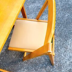 デスク チェア セット　折りたたみの画像