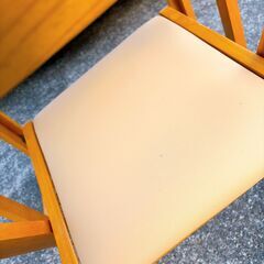 デスク チェア セット　折りたたみの画像