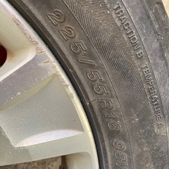 デリカd5 ホイール　　転がし　タイヤ　の画像