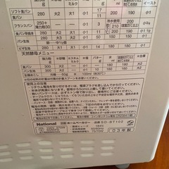 ホームベーカリーの画像