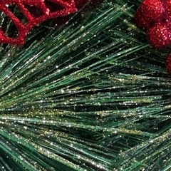 クリスマスリースの画像