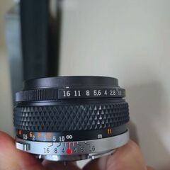 良品 Olympus OM-SYSTEM F.ZUIKO Auto-S 50mm F1.8の画像
