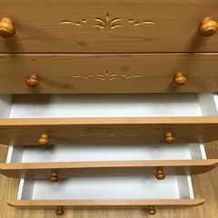 ニトリ  タンス衣類収納の画像